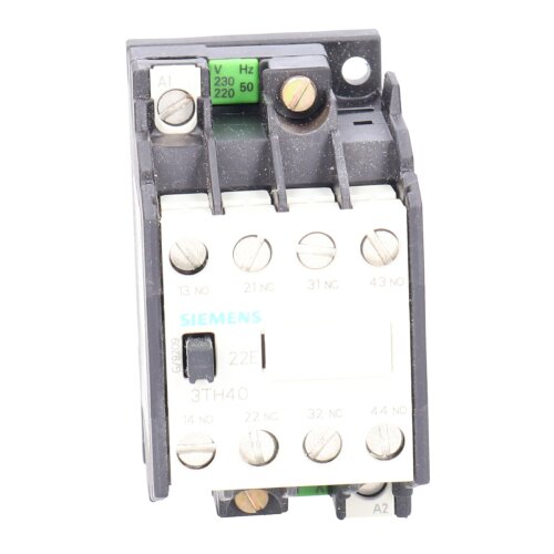 Siemens 3TH40 22-0AP0 / 3TH4022-0AP0 Hilfesch&uuml;tz Controll Relay
