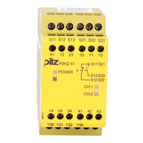 Pilz P2HZ X1  Sicherheitsrelais Safety Relay