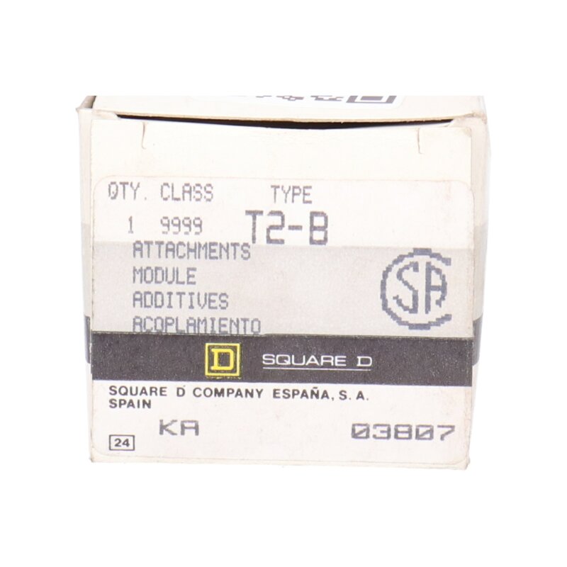 Square D T2-B Sch&uuml;tz Contactor