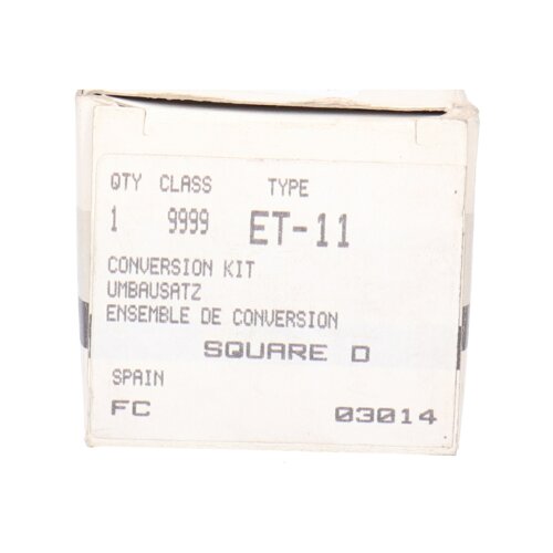 Squarde D 9999 ET-11 Umsatzbau Conversion Kit