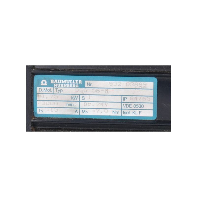 Baum&uuml;ller 114739 Servomotor SERVO MOTOR