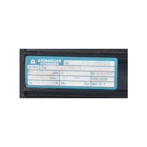 Baum&uuml;ller 114739 Servomotor SERVO MOTOR