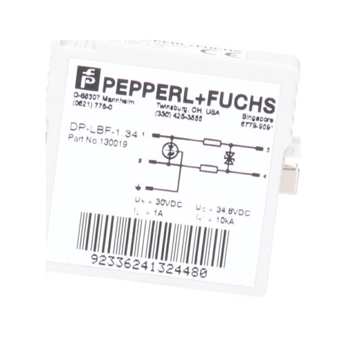 Pepperl + Fuchs DP-LBF-1.34 Schutzmodul Protection module