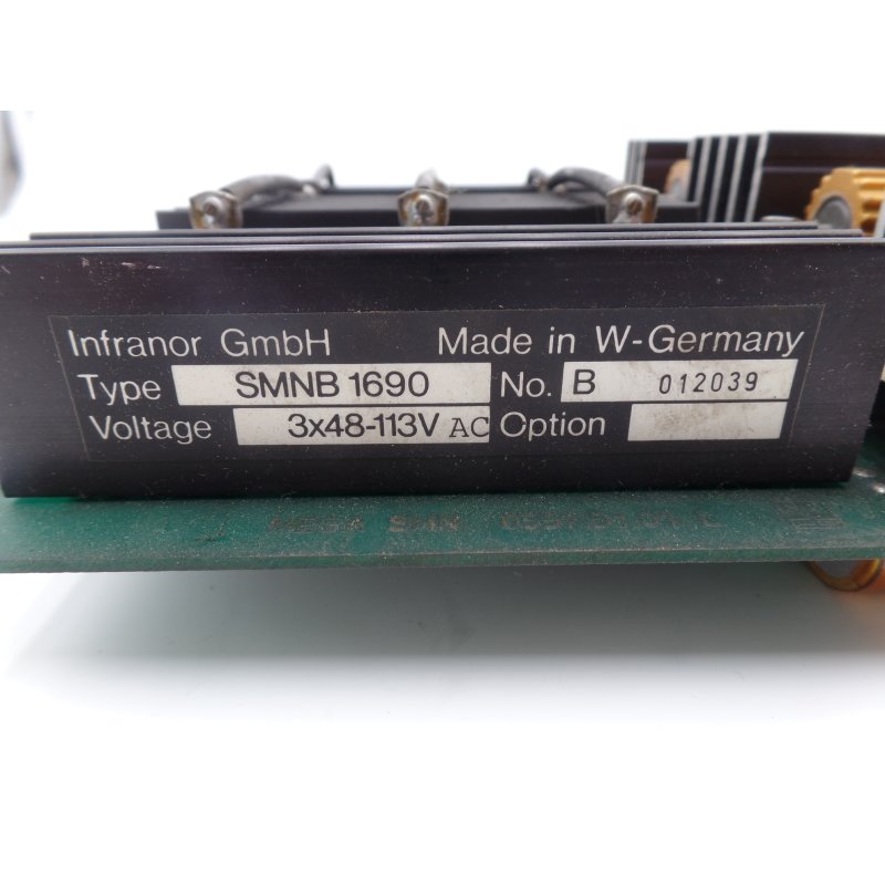 Infranor SMNB 1690 Netzteil Nennspannung 3X48-113V Board Power Supply