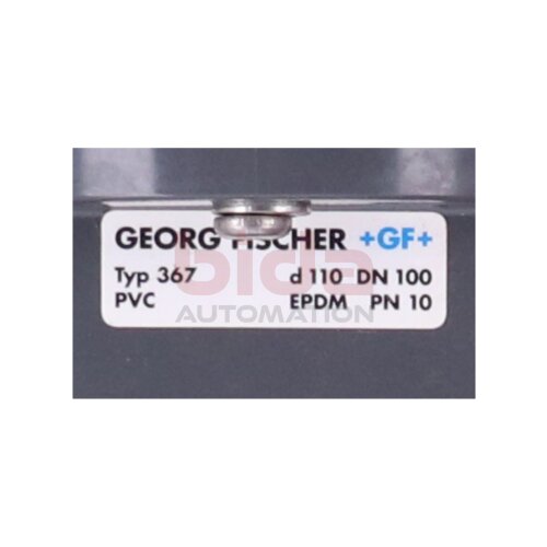 Georg Fischer +GF+ 161 367 007 Absperrklappe Typ 367 "Butterly Valve"