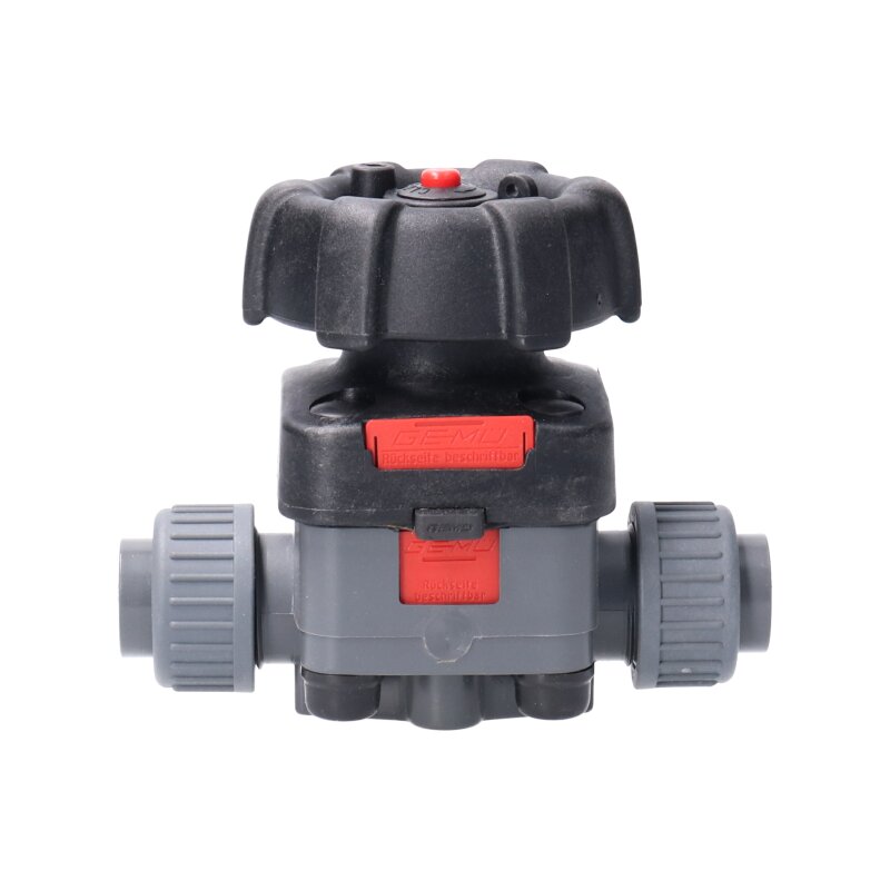 Gem&uuml; 677 15D 7 1 40 Kunststoff Membranventil  Plastic Diaphragm Valve