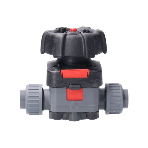 Gem&uuml; 677 15D 7 1 40 Kunststoff Membranventil  Plastic Diaphragm Valve