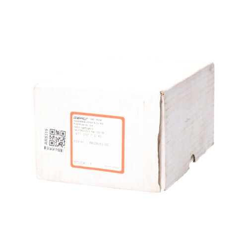 Gem&uuml; 677 15D 7 1 40 Kunststoff Membranventil  Plastic Diaphragm Valve