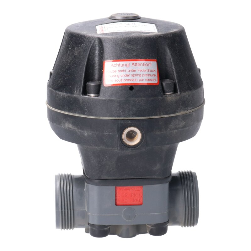 Gem&uuml; 690 25D 7 1 41 Membranventil phneumatisch  Diaphragm Valve pneumatic
