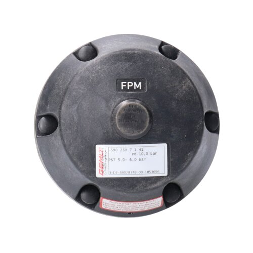 Gem&uuml; 690 25D 7 1 41 Membranventil phneumatisch  Diaphragm Valve pneumatic