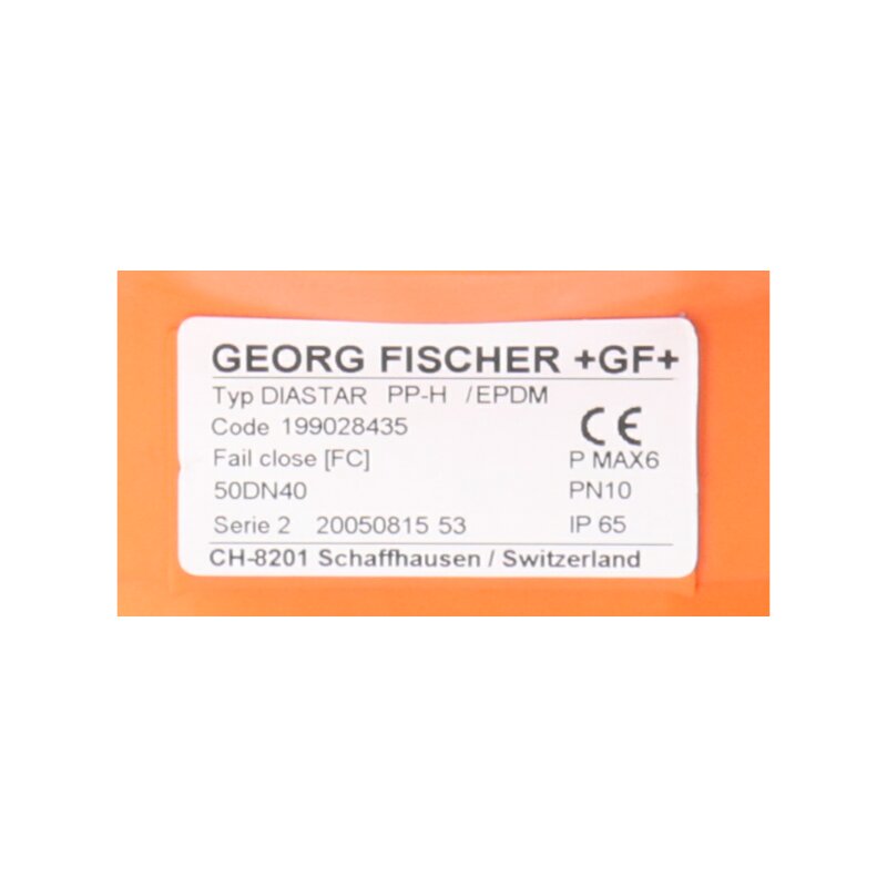 Georg Fischer +GF+ 198.150.095 Membranventil  Diaphragm Valve