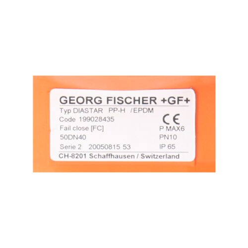 Georg Fischer +GF+ 198.150.095 Membranventil  Diaphragm Valve