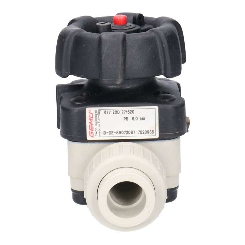 Gem&uuml; 77152-0 Kunststoff Membranventil  Plastic Diaphragm Valve