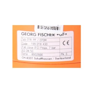 Georg Fischer +GF+ 199 018 430 Membranventil  Diaphragm...