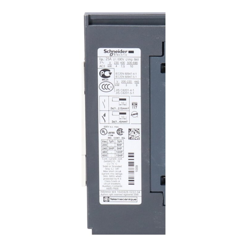Schneider LC1D183 Leistungssch&uuml;tz Contractor