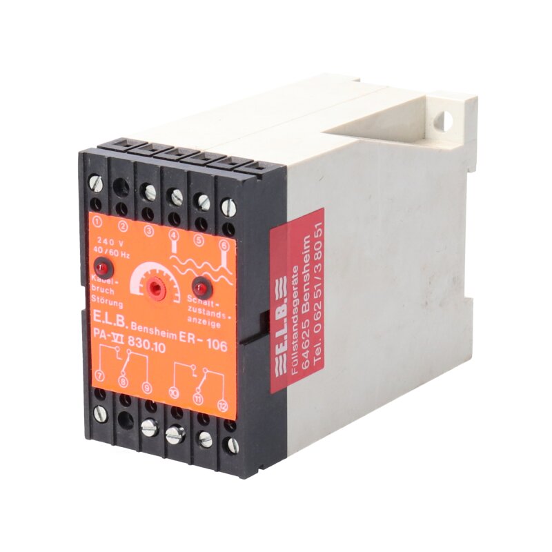 ELB ER-106 Elektroden / Zeitrelais Eletrodes Timing Relay