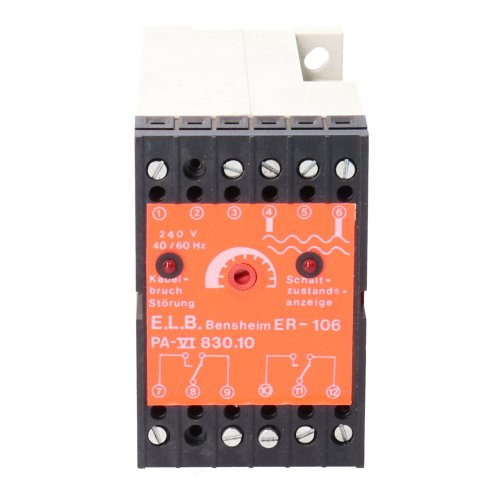 ELB ER-106 Elektroden / Zeitrelais Eletrodes Timing Relay