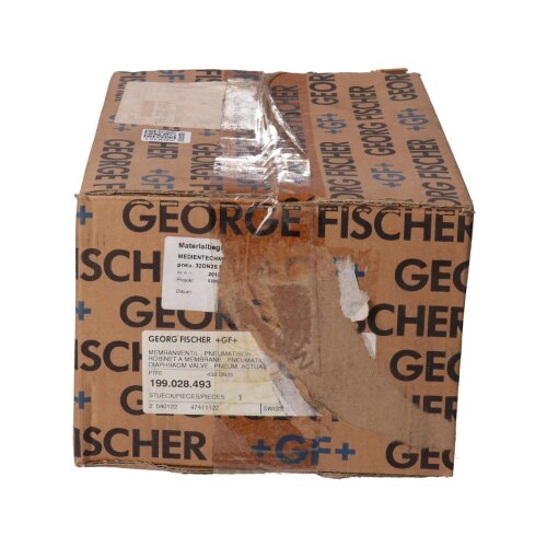 Georg Fische +GF+ 199 028 493 Membranventil phneumatisch  Diaphragm Valve phneumatic