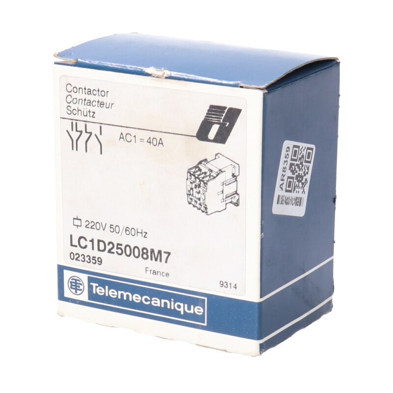 Telemecanique LC1D250008M7 Sch&uuml;tz Contactor