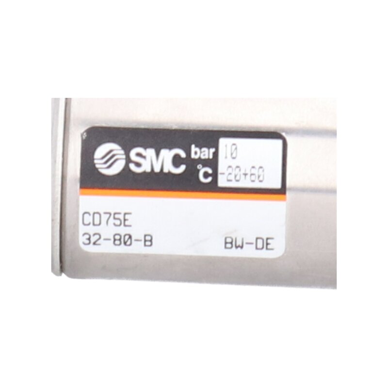 SMC CD75E32-80-B Rundk&ouml;rper-Pneumatikzylinder Round body phneumatic cylinder