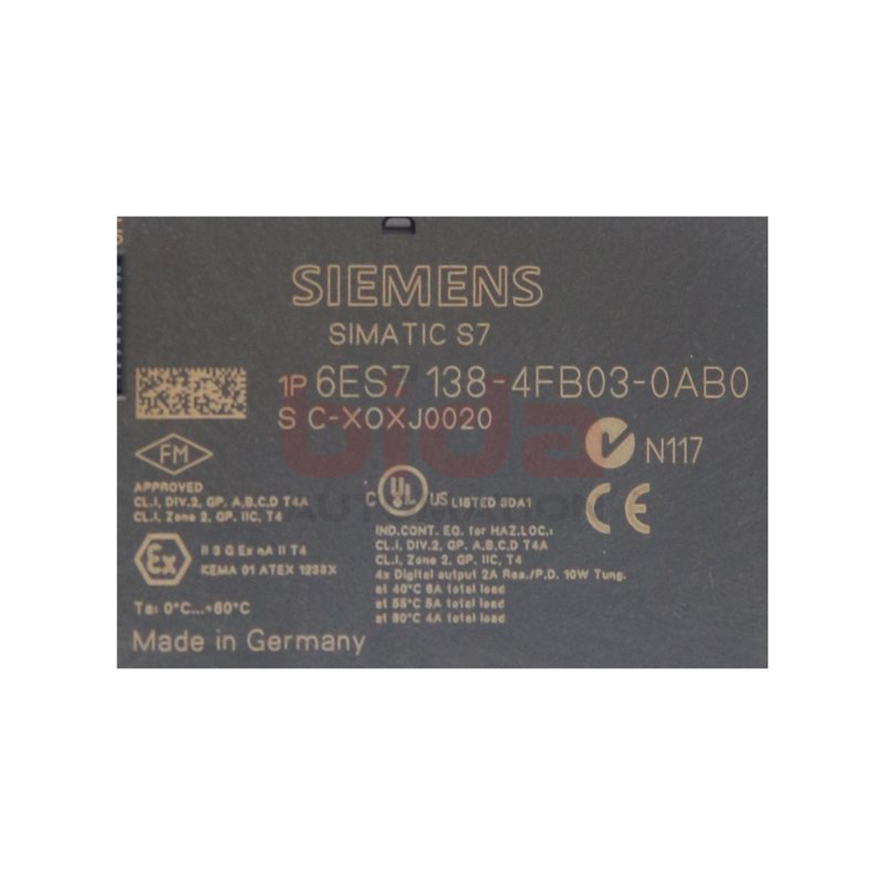 Siemens Simatic S7 6ES7 138-4FB03-0AB0 Profisafe Electronikc Modul