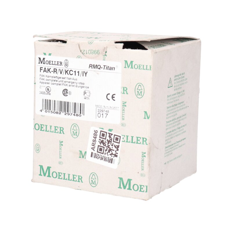 Moeller FAK-R/V/KC11/IY Komplettger&auml;t Not-Aus Complete Unit Emergency Stop