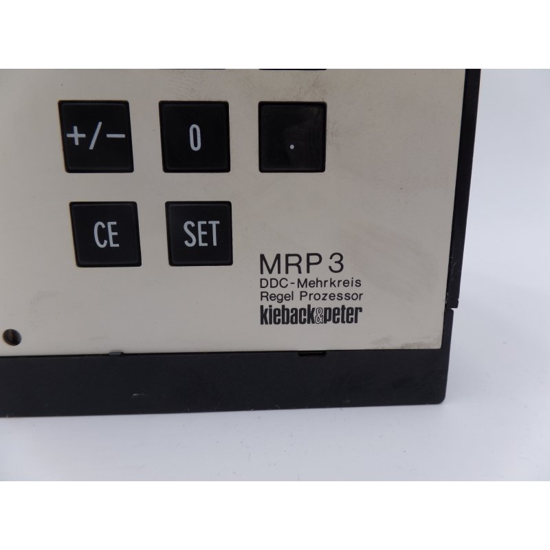 Kieback &amp; Peter MRP3 MRP-DDC Mehrkreis Regel Prozessor Heizungsregler heating control