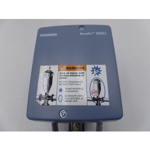 Siemens Acvatix SKD62 Ventilantrieb valve drive actuator