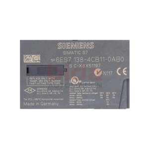 Siemens Simatic S7 6ES7138-4CB11-0AB0 / 6ES7...