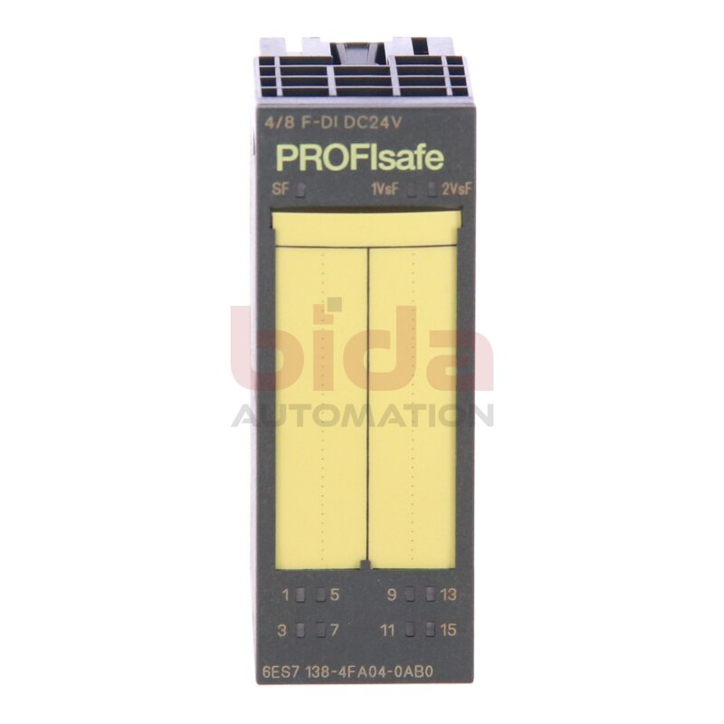 Siemens  Simatic 6ES7138-4FA04-0AB0 Profisafe Elektronik Modul Electronic Module