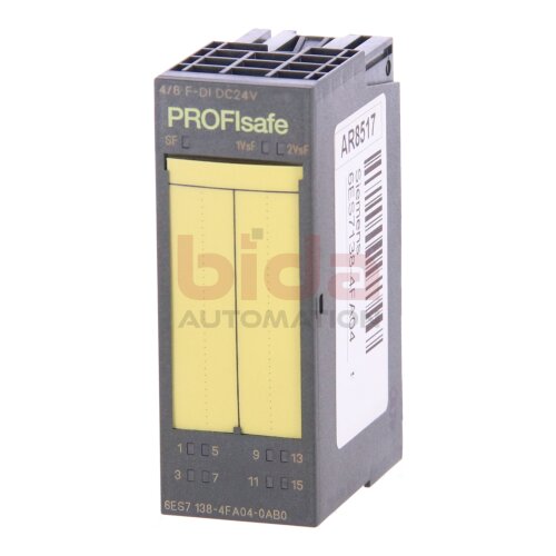 Siemens  Simatic 6ES7138-4FA04-0AB0 Profisafe Elektronik Modul Electronic Module