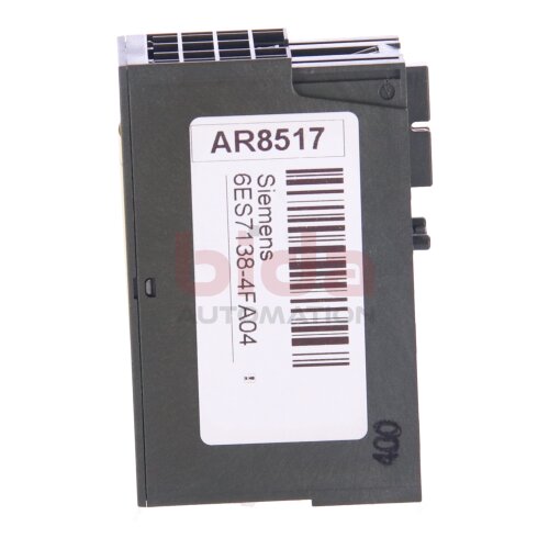 Siemens  Simatic 6ES7138-4FA04-0AB0 Profisafe Elektronik Modul Electronic Module