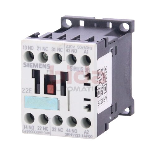Siemens 3RH1122-1AP00 / 3RH1 122-1AP00 Leistungssch&uuml;tz Power Contactor