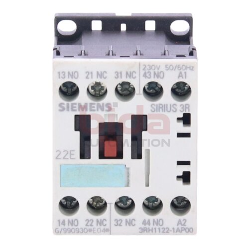Siemens 3RH1122-1AP00 / 3RH1 122-1AP00 Leistungssch&uuml;tz Power Contactor