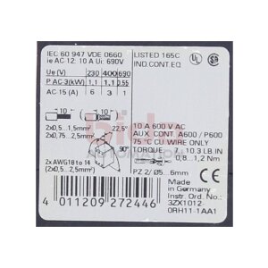 Siemens 3RH1122-1AP00 / 3RH1 122-1AP00...