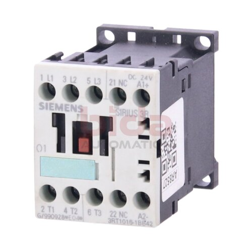 Siemens Sirius 3RT1016-1BB42 / 3RT1 016-1BB42 Leistungssch&uuml;tz Power Contactor