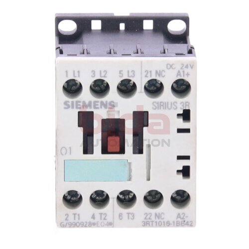 Siemens Sirius 3RT1016-1BB42 / 3RT1 016-1BB42 Leistungssch&uuml;tz Power Contactor