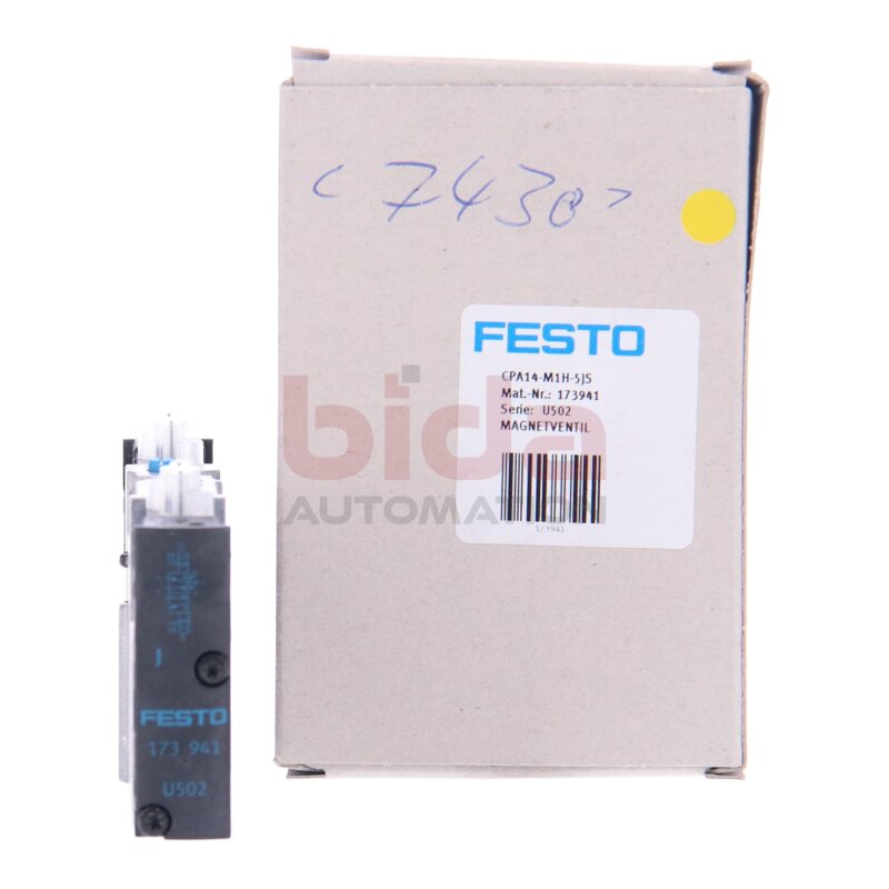Festo CPA14-M1H-5JS 173941 Magnetventil Solenoid Valve 173941