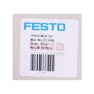 Festo CPA14-M1H-5JS 173941 Magnetventil Solenoid Valve...