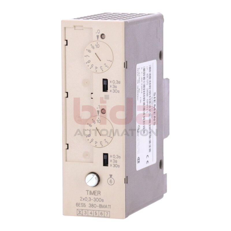 Siemens Simatic S5 6ES5380-8MA11 / 6ES5 380-8MA11 Zeitmodul Timer Module