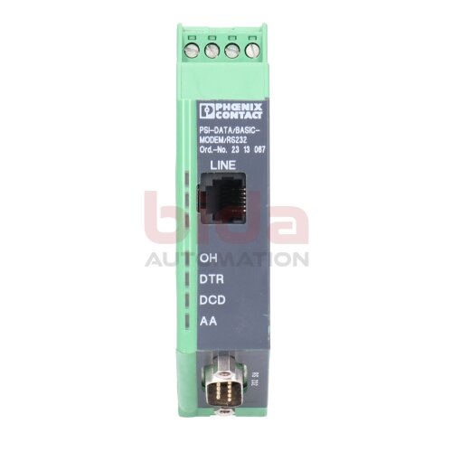 Phoenix Contact PSI-DATA/BASIC-MODEM/RS232   2313067 Industrielles Analog Modem Indusrial Analog Modem