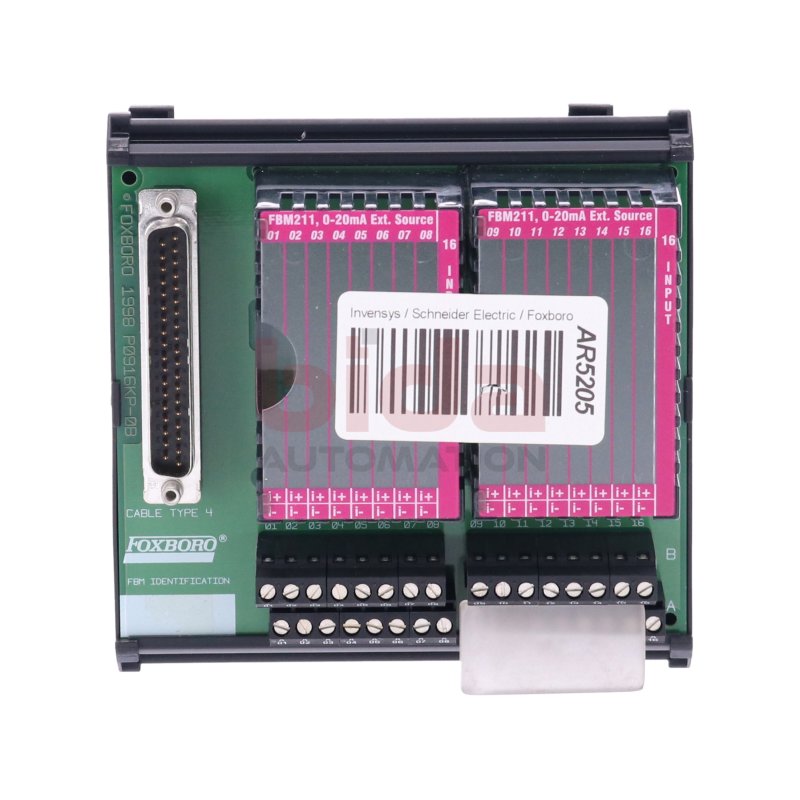 Invensys Foxboro P0916JT Platine circuit board