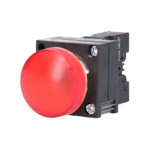 Siemens 3SB3 252-6AA20-0CC0 Leuchtmelder Rot Indicator...