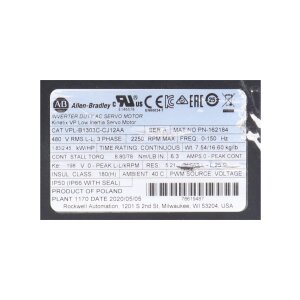 Allen Bradley VPL-B1303C-CJ12AA Servomotor Servo Motor
