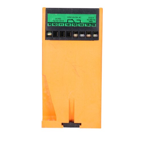 ifm electronic AZ 33-B Stillstandw&auml;chter Standstill monitor