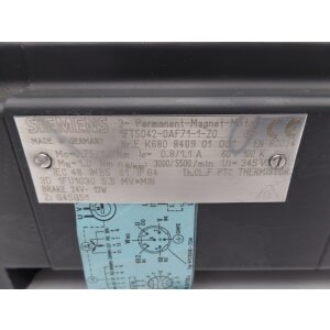 Siemens 1FT5042-0AF71-1-Z0 3~Permanent-Magnet-Motor...