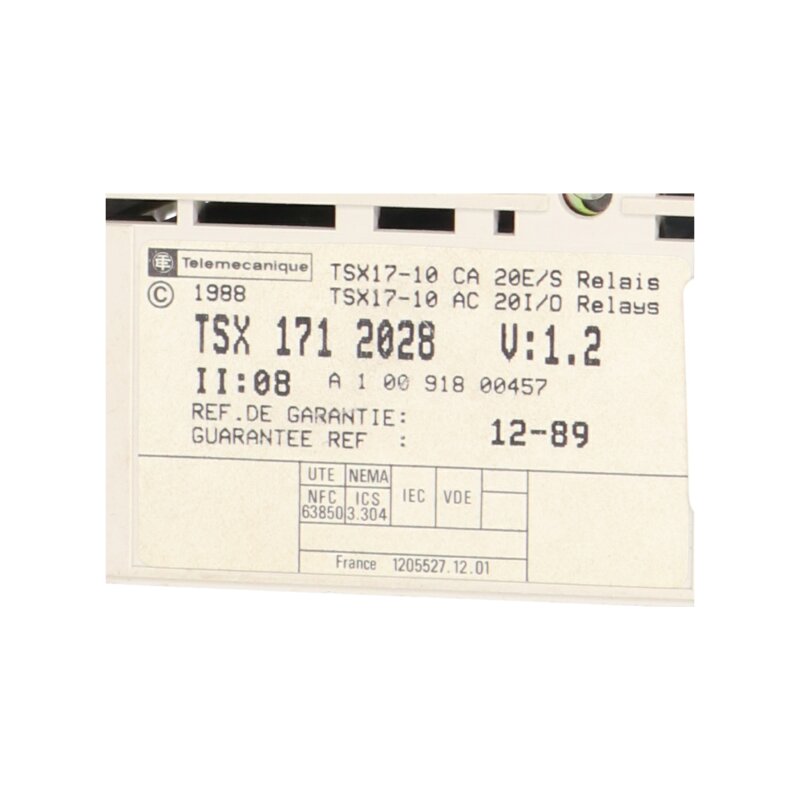 Telemecanique TSX 171 2028 Steuerung Program Controller