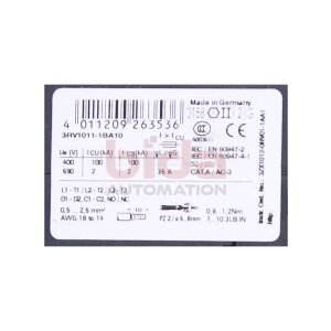 Siemens Sirius 3RV1011-1BA10 / 3RV1 011-1BA10...