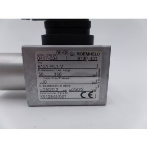 Roemheld 8151-PL1-V Kompakter Druckschalter Nr. 0417-034...