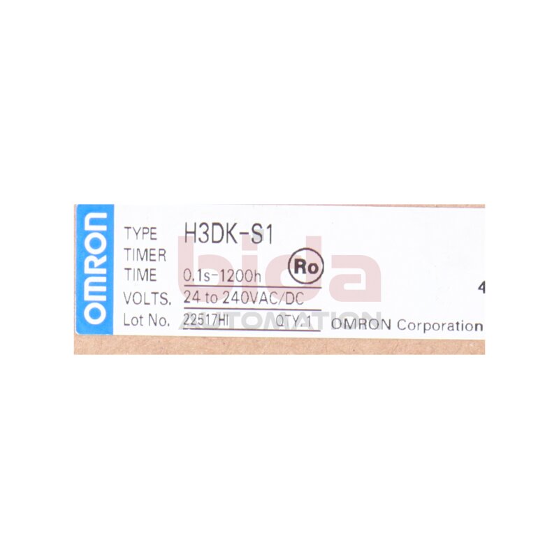 Omron H3DK-S1 Zeitrelais Time Relay